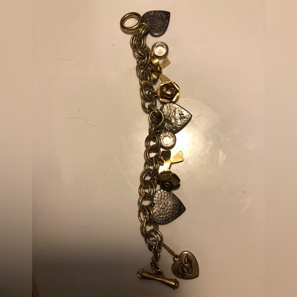 Betsy Johnston vintage charm bracelet - Picture 2 of 6
